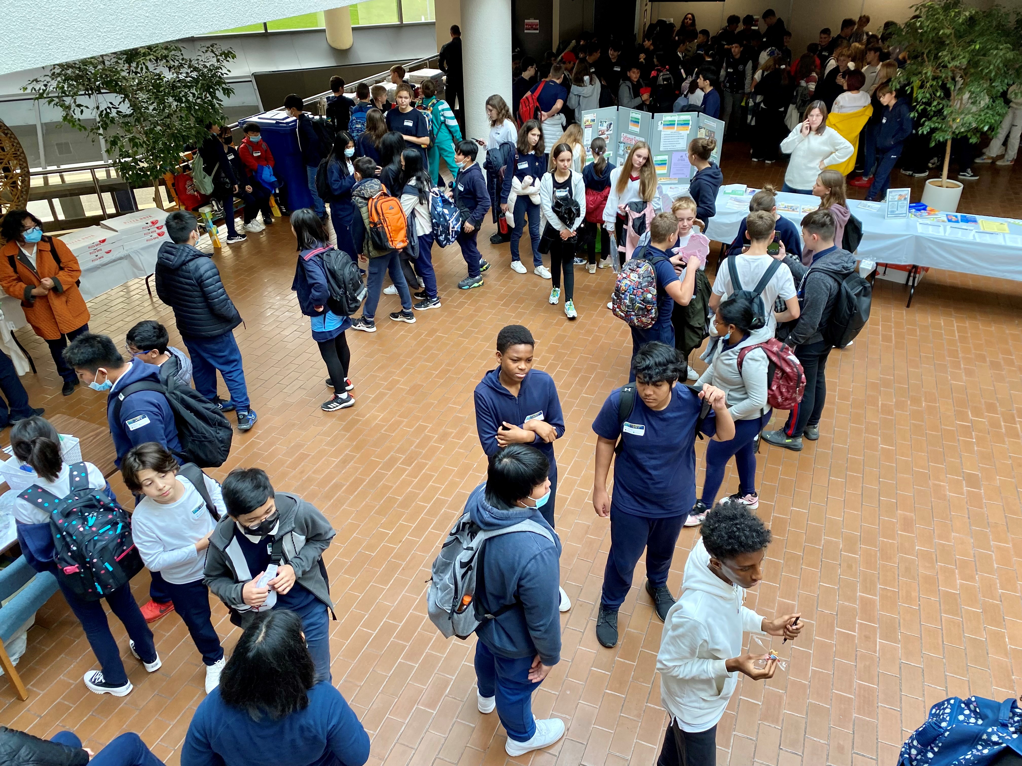 Students attending the 2022 Newcomer Conference