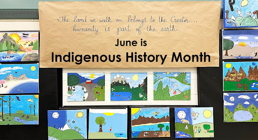 Banner for National Indigenous History Month.