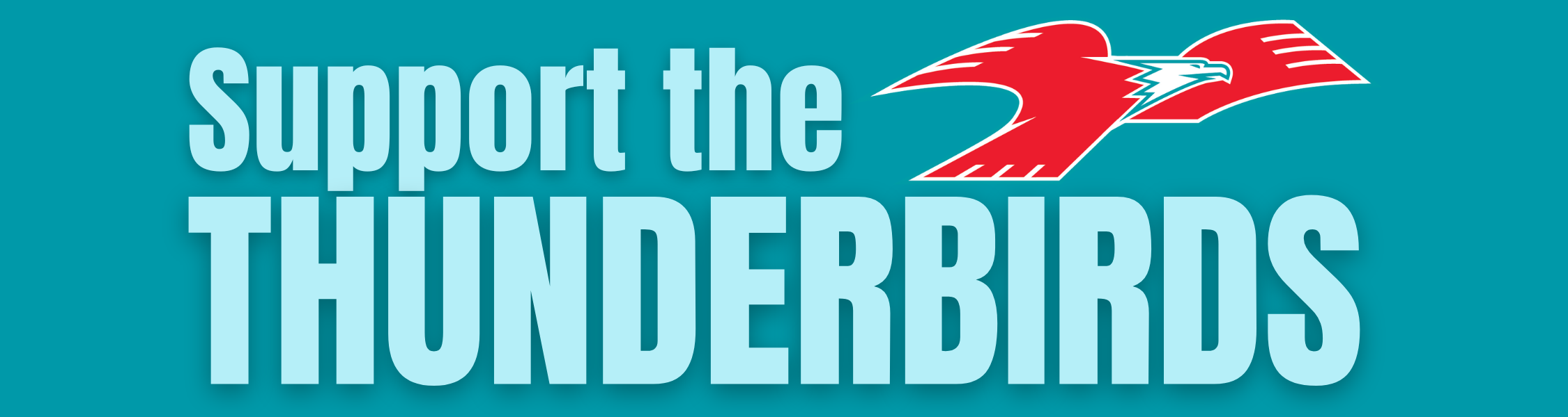Support the Thunderbirds