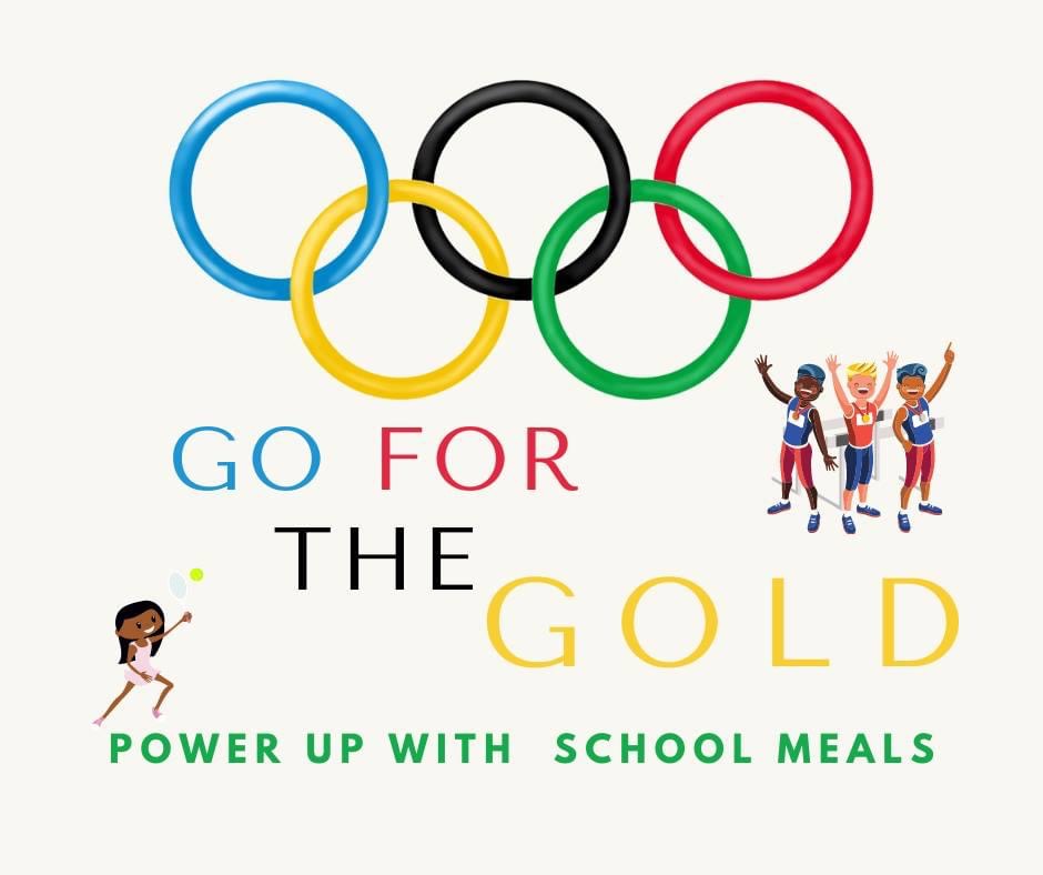 Go for the Gold - power up with school meals