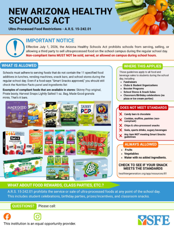 Healthy Foods Act Flyer 