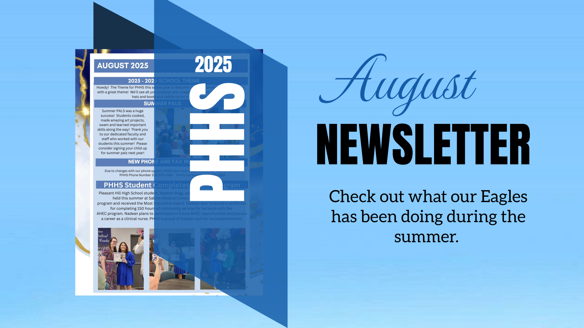 August Newsletter