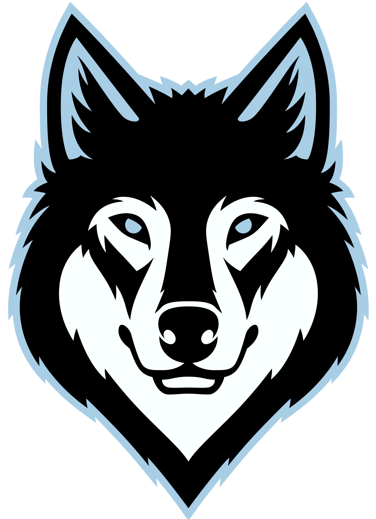 An image of a wolf (WCECHS's mascot).