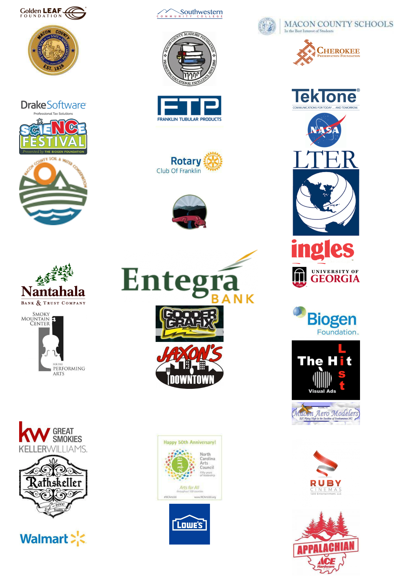past sponsors