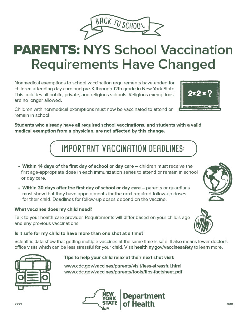 Vaccine Requirement Information