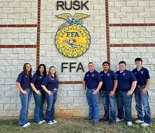 Rusk FFA Officer Team