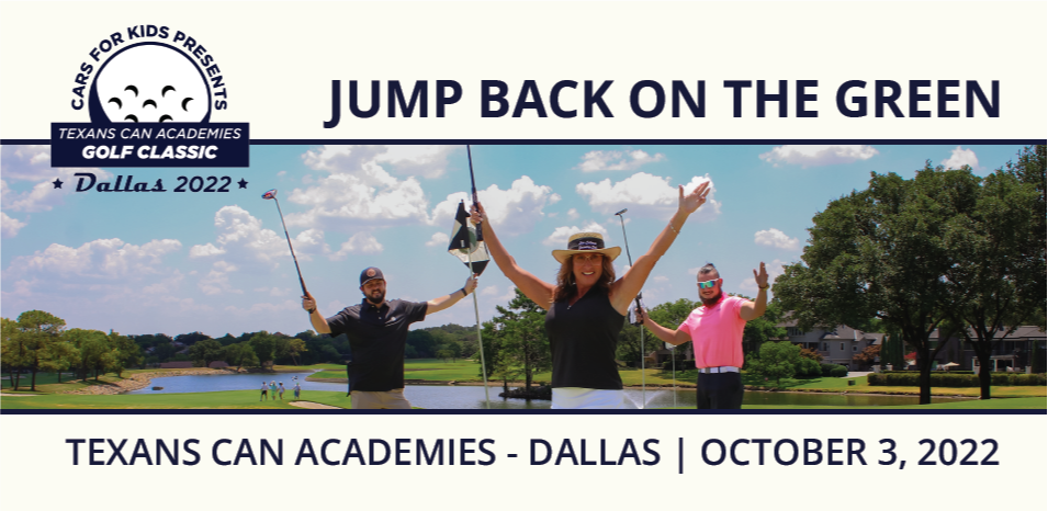 Jump back on the green Texan Can Academies Dallas Happy people playing Golf