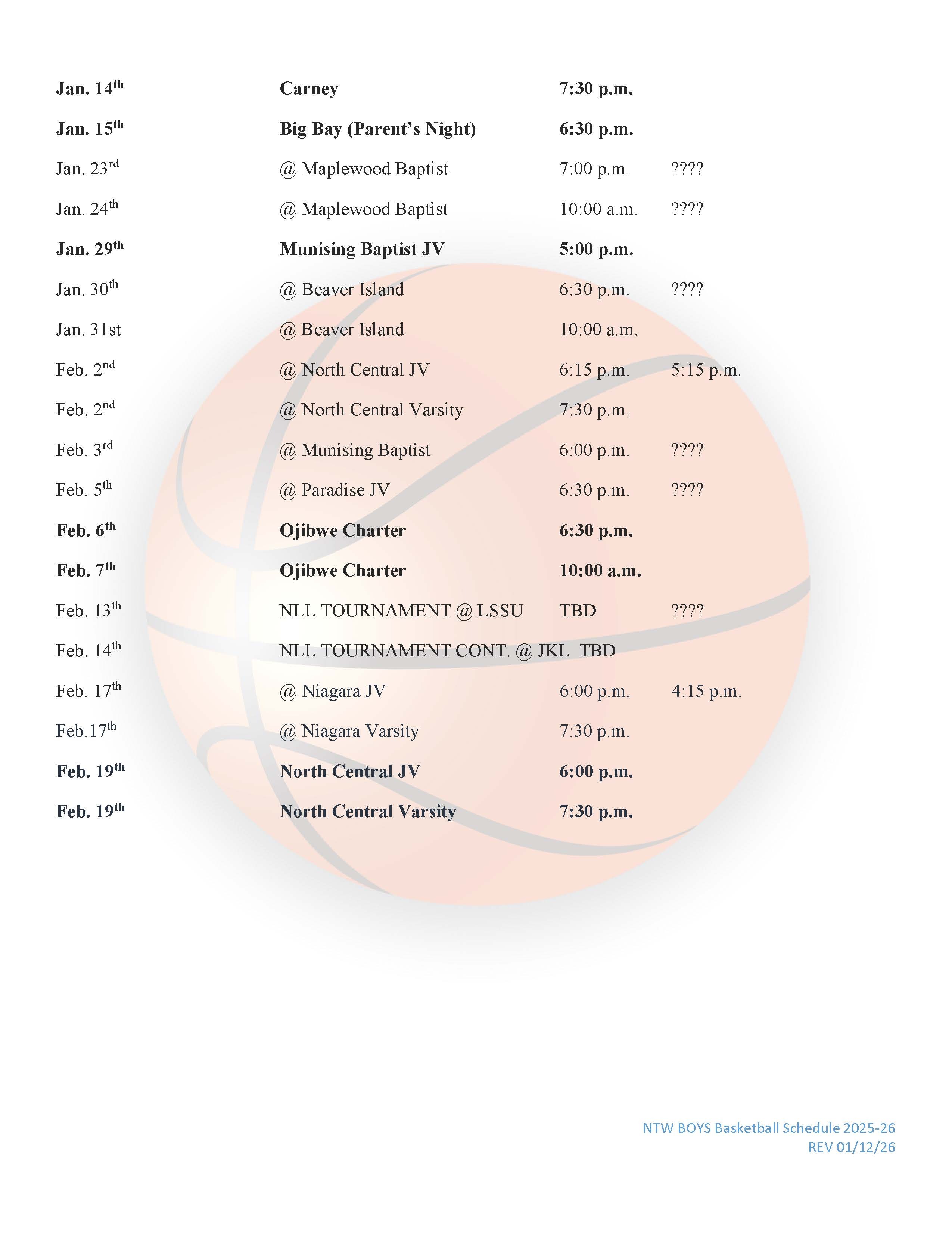 25-26 Boys bbal cont Schedule