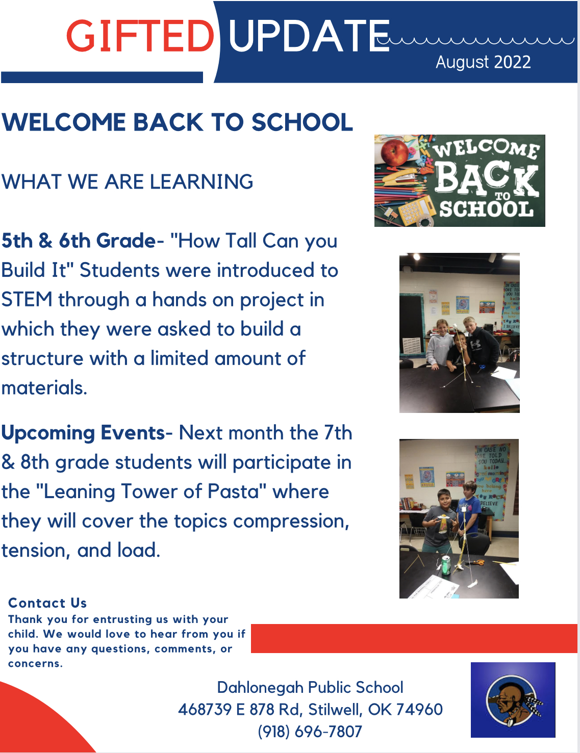 Gifted and Talented Newsletter
