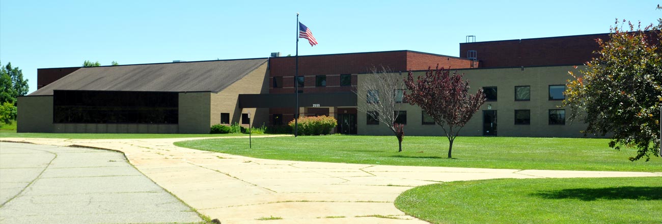 Photo of the High School building