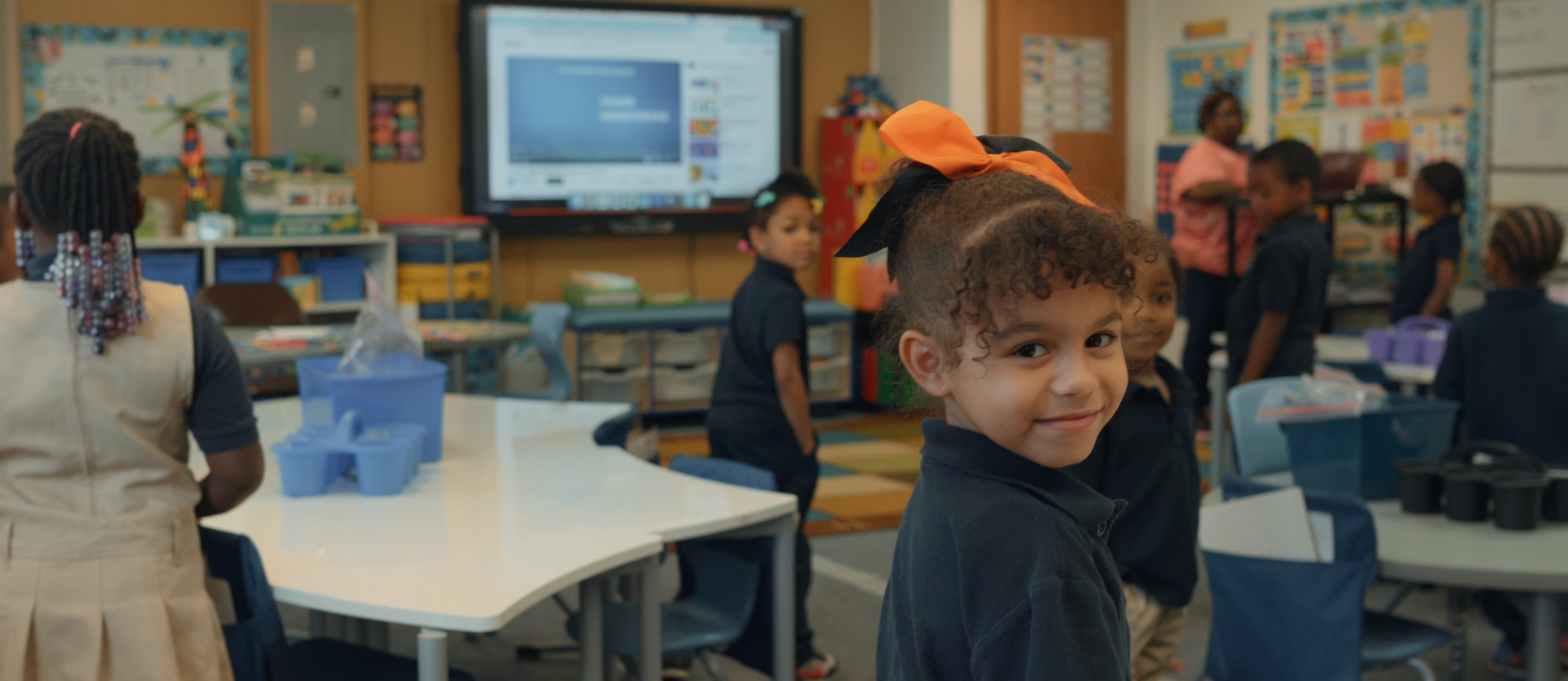 K scholars at the moving up ceremony 