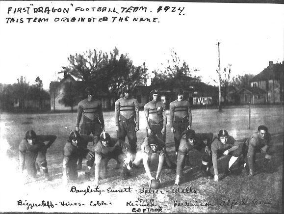 1924 Purcell Dragons-The First Purcell Football Team