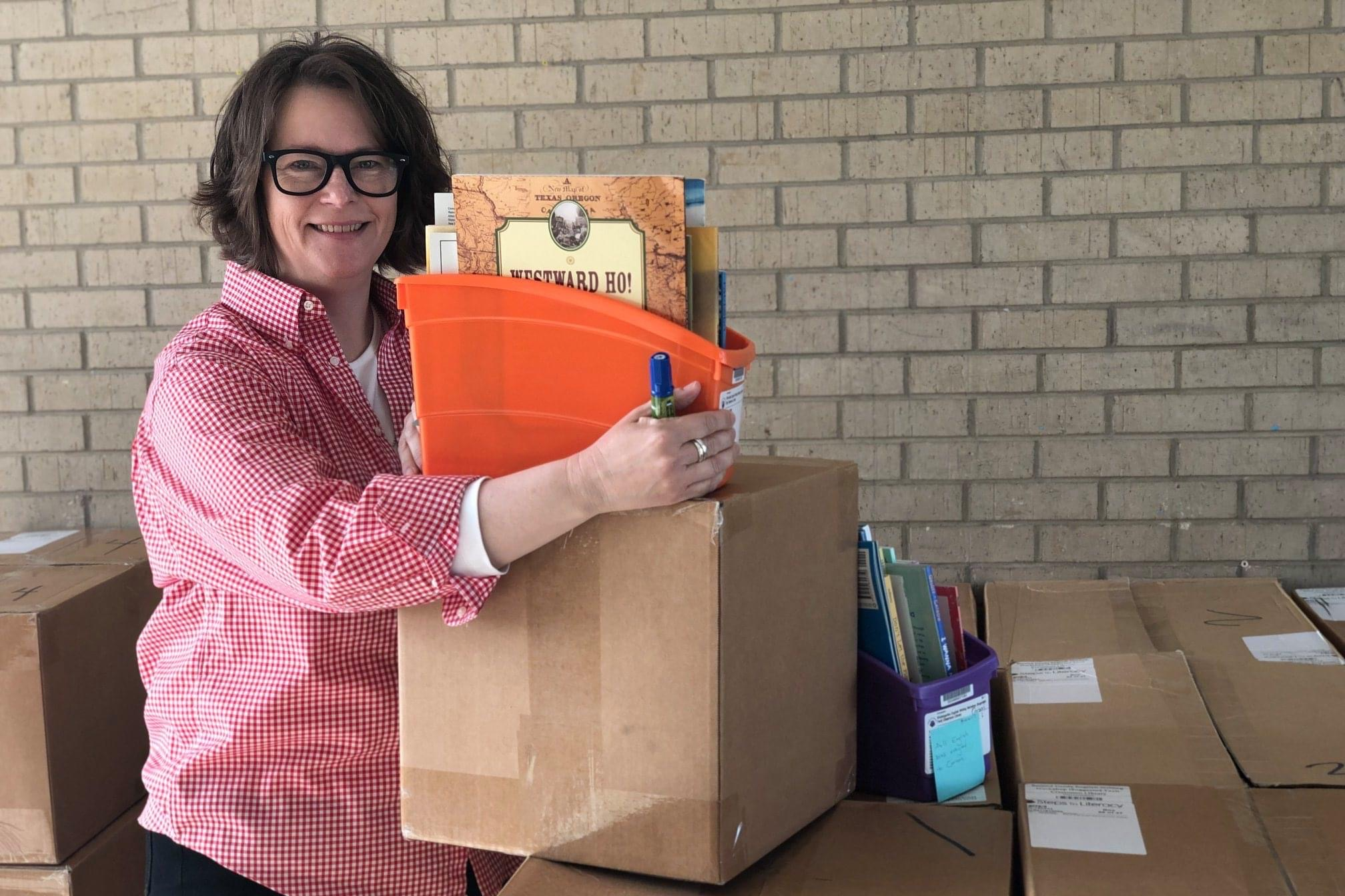 Library Coordinator Laura Highlander