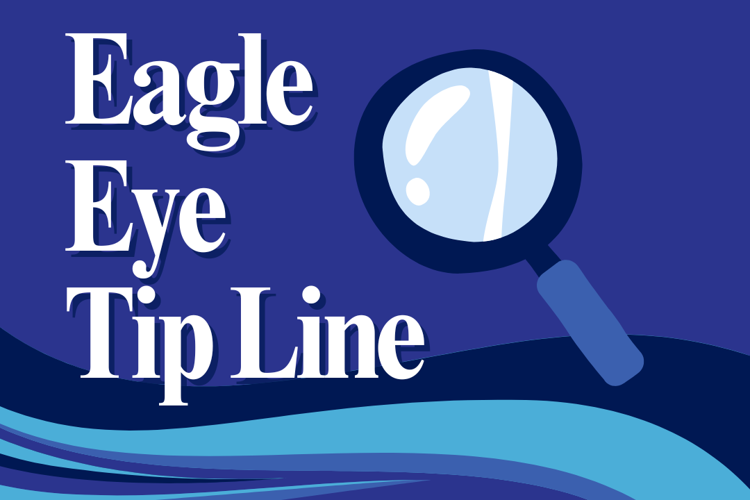 Eagle Eye Tip Line Graphic