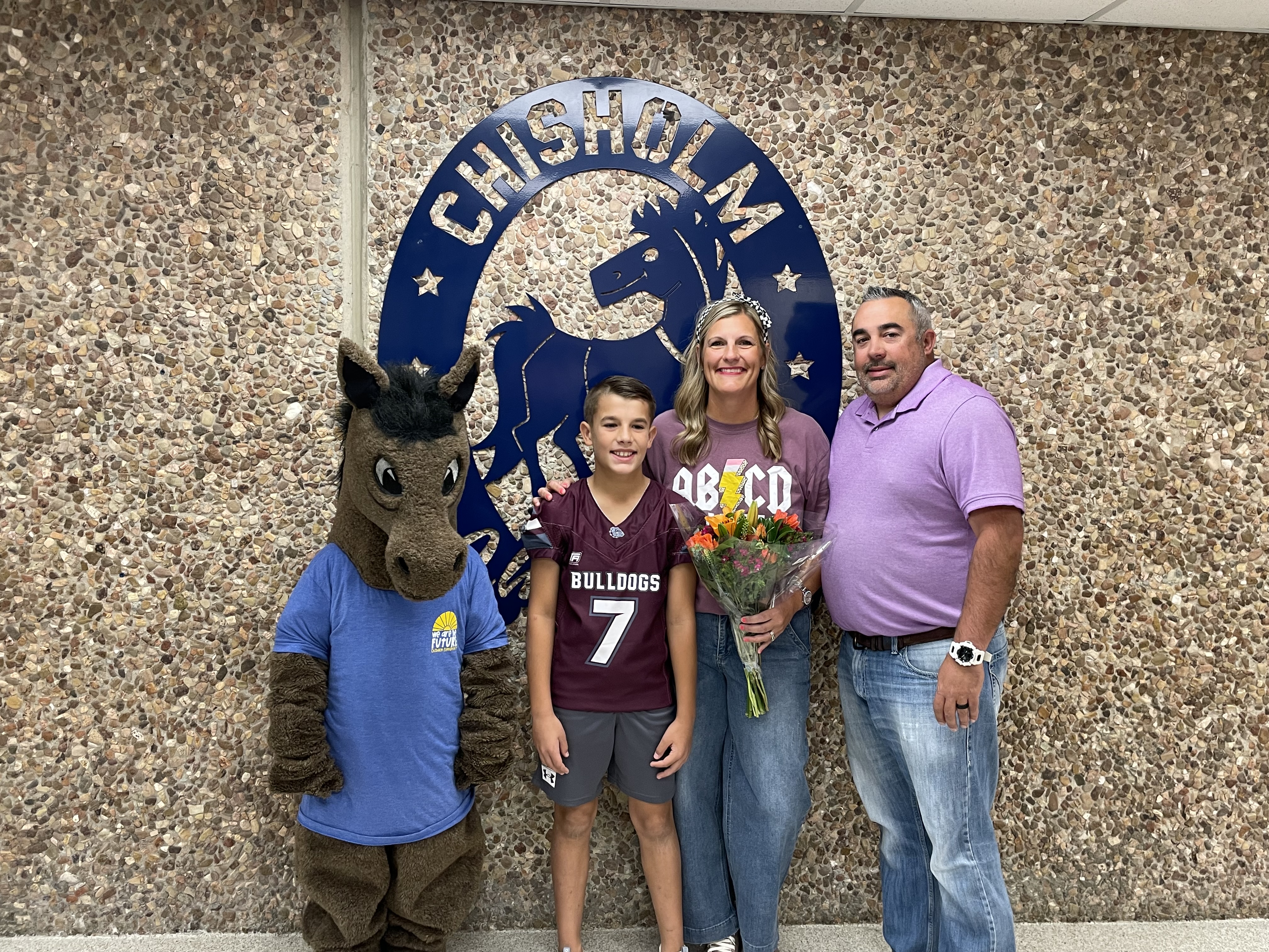 Leigh Cobb with her family