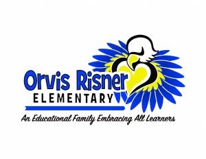 Orvis Risner Elementary Logo- An educational family embracing all learners
