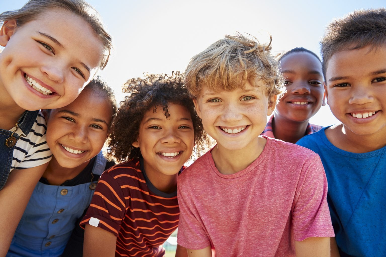 students smiling