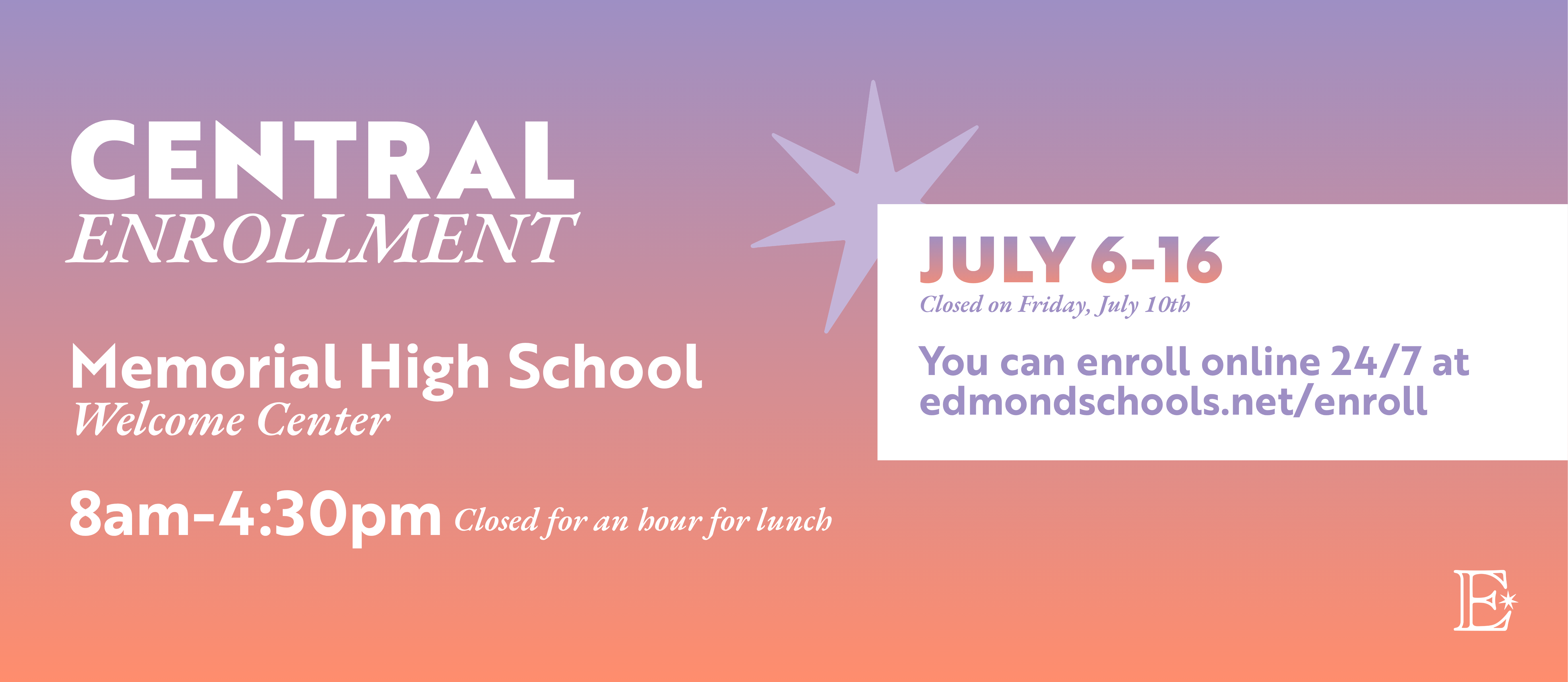 Central Enrollment