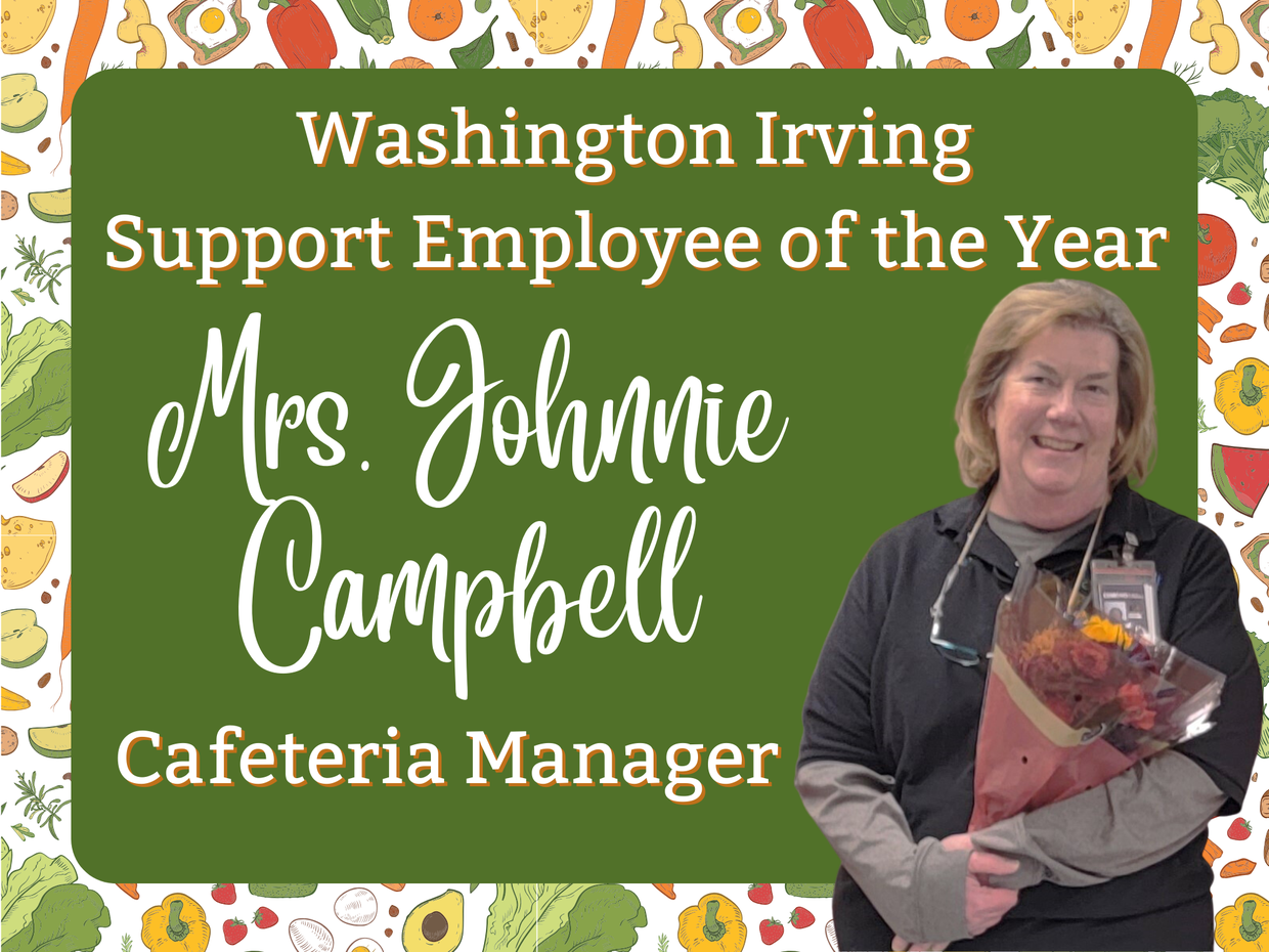 Johnnie Campbell Support Employee of the Year