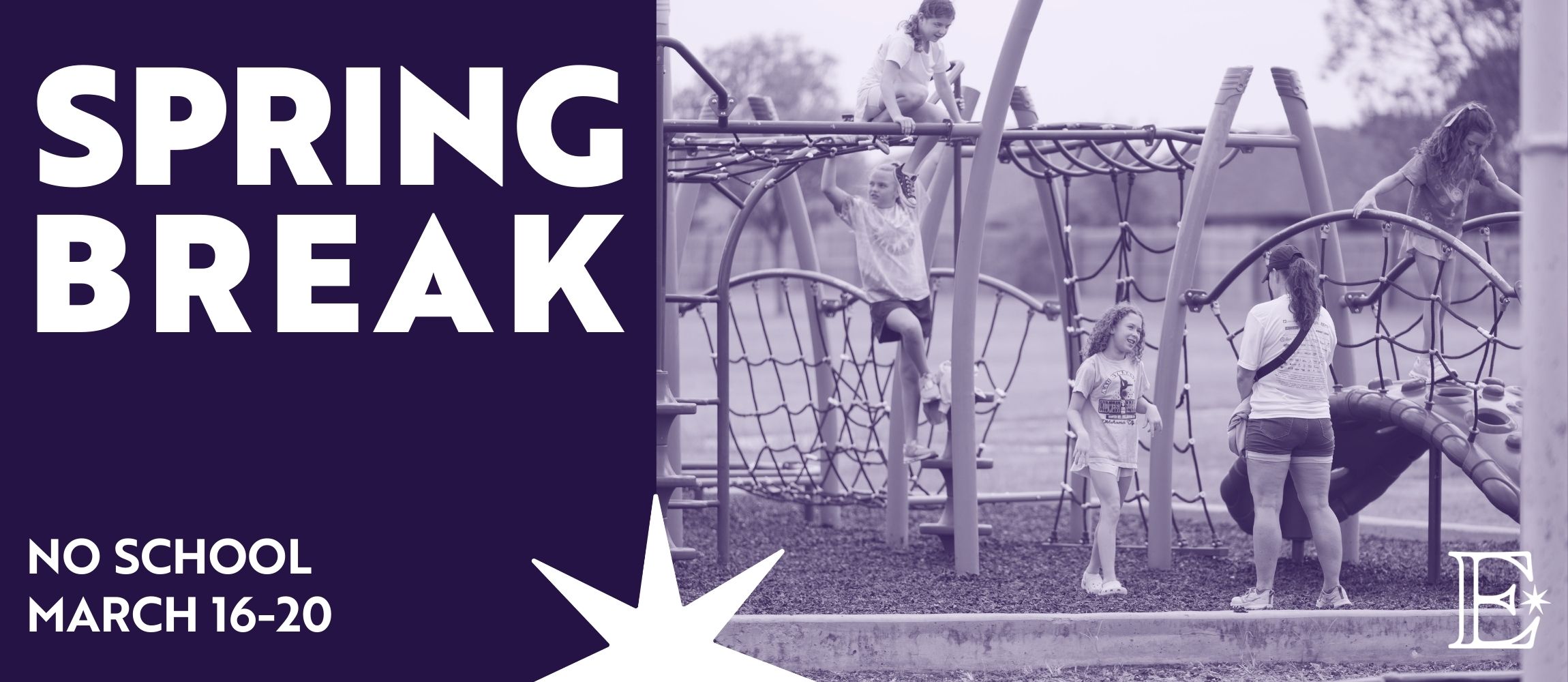 Spring Break Flyer no School march 16th to the 20th