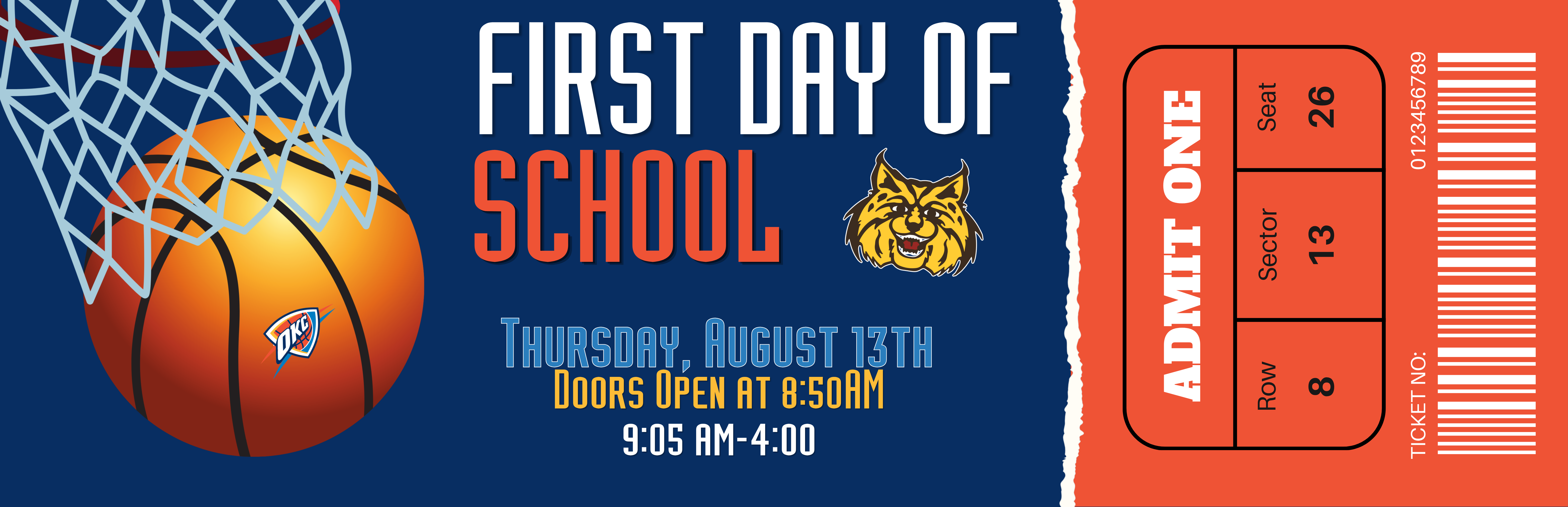 First Day of School