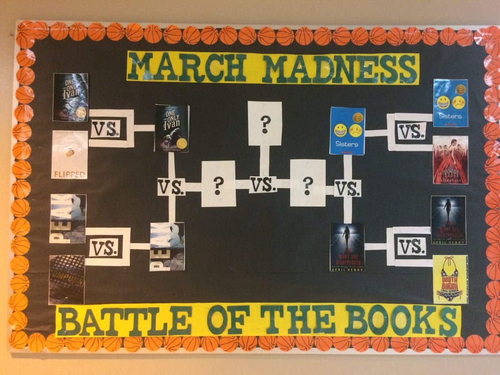 Battle of the Books board