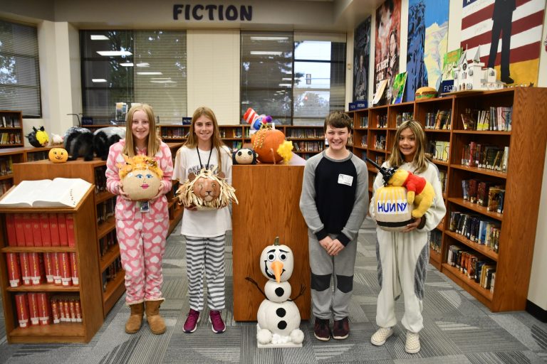 Our annual Media Center’s October Book Character Pumpkin Contest! photo 1