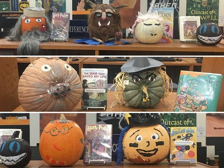 Our annual Media Center’s October Book Character Pumpkin Contest! photo 3