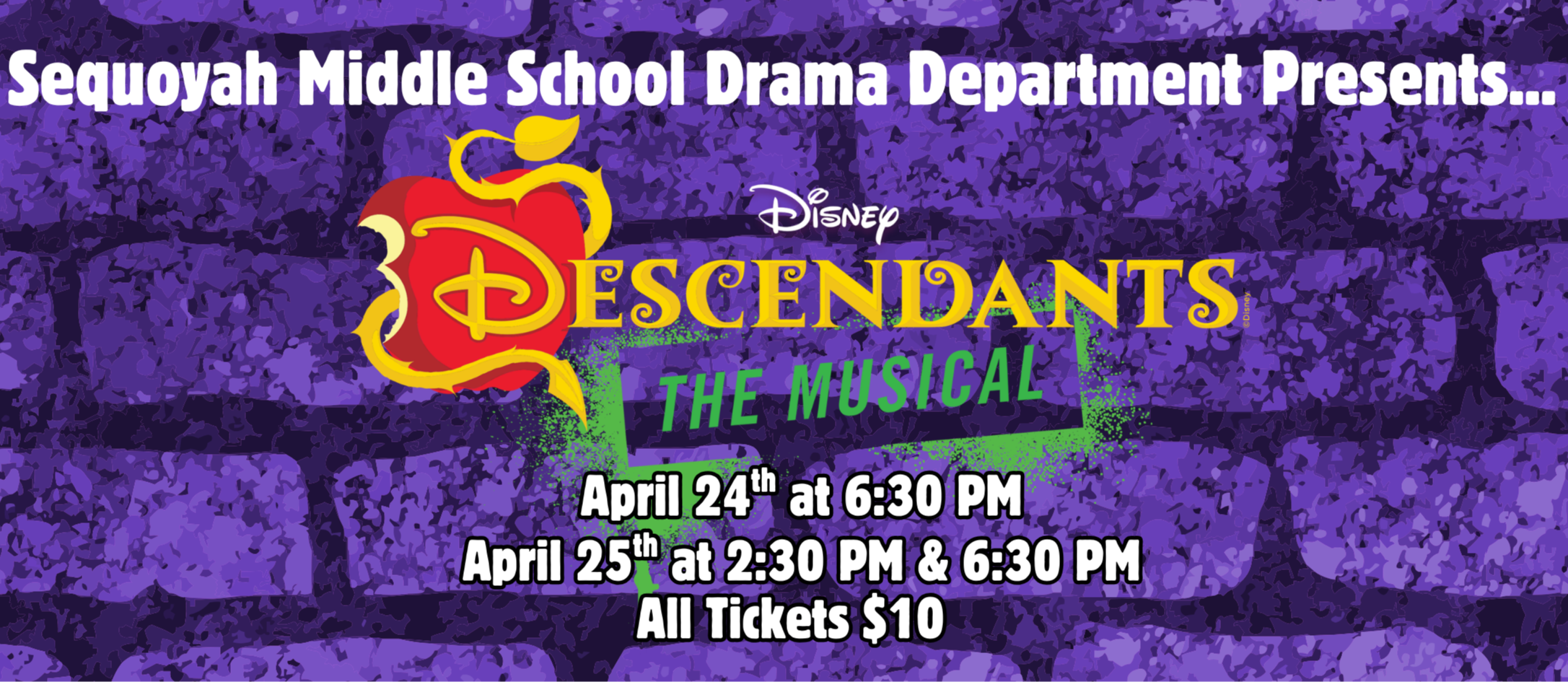 Descendants April 24th and 25th