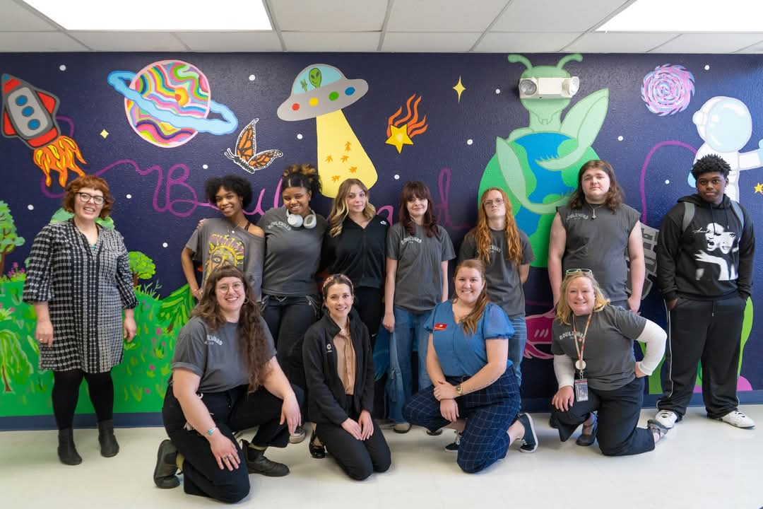 Boulevard Academy Mural for 2025