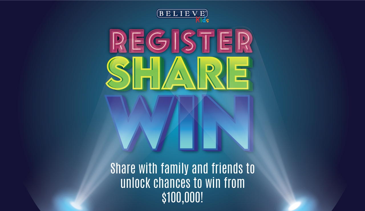 Register Share and win