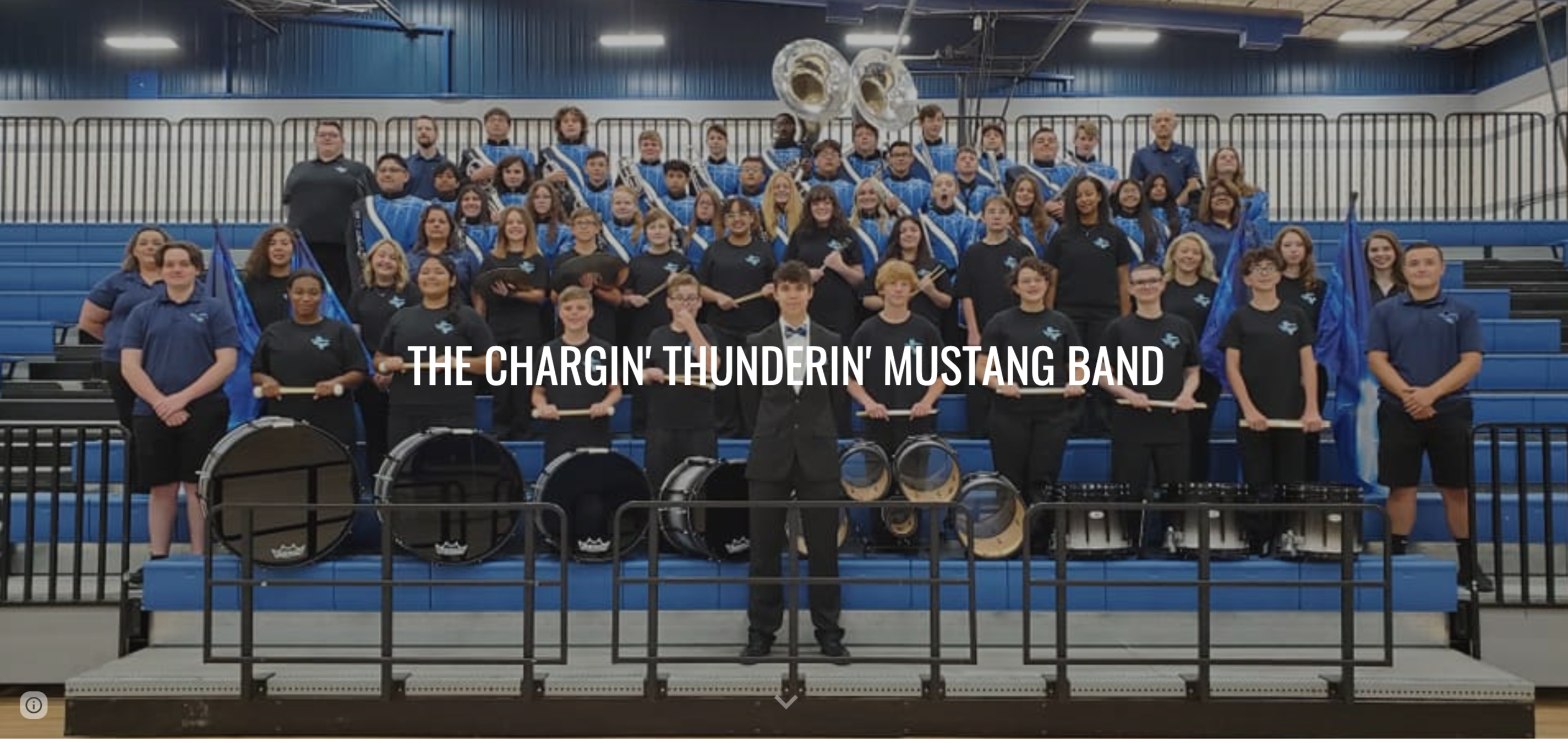 The Chargin' Thunderin' Mustang Band