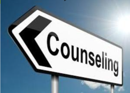Counseling road sign