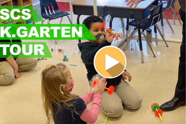 A video thumbnail of kindergarteners sitting together on the floor