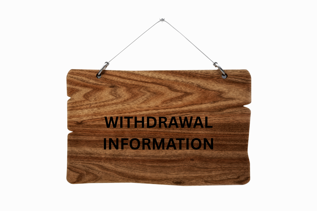 WITHDRAWAL 