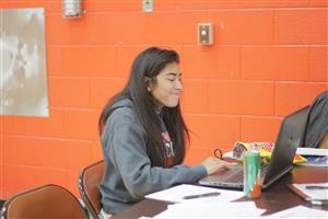 Cadets in blood drive photos