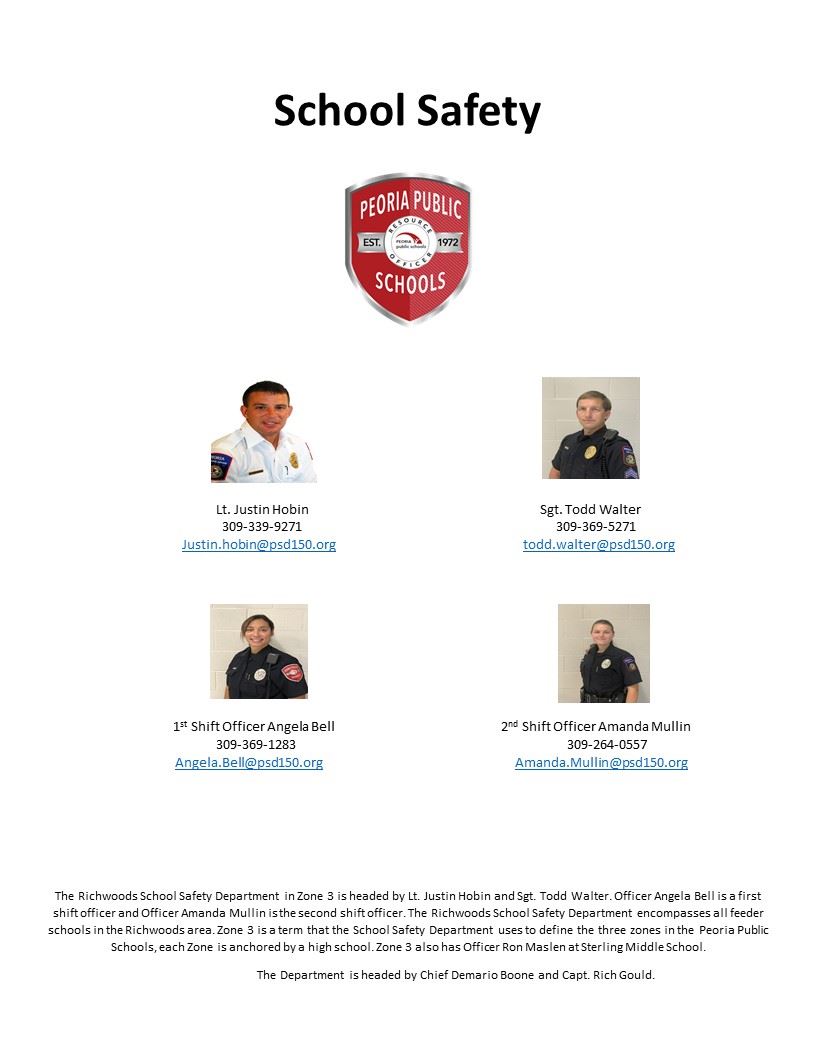 RHS School Safety Site Info