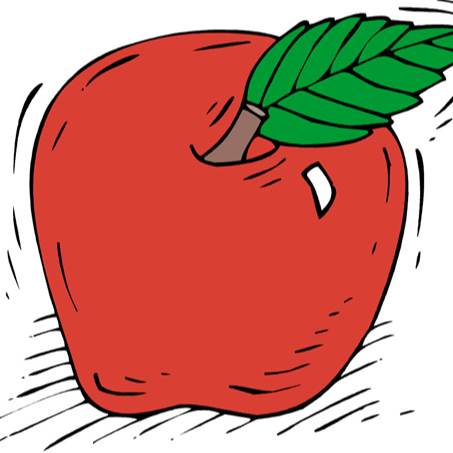 Apple drawing