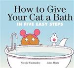 how to give your cat a bath