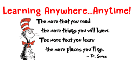 Learning Anywhere... Anytime!