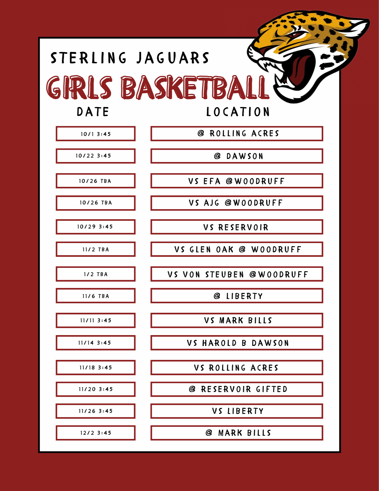 girls basketball