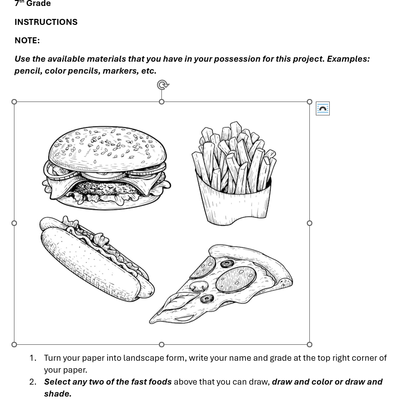 7th Grade E-Learning 2