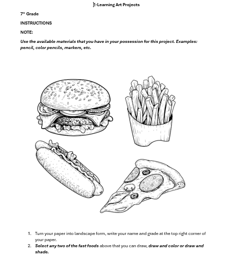 E-Learning Activity for 7th Grade