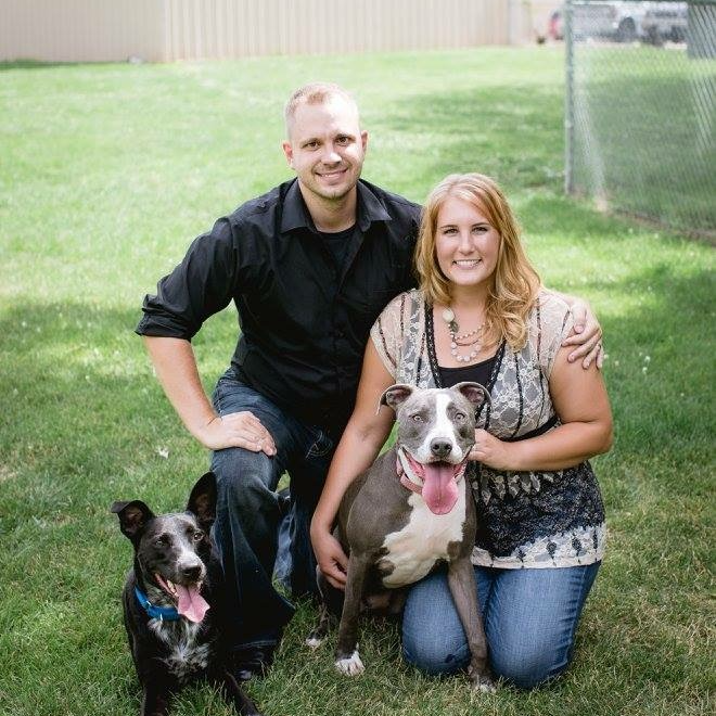 Mr. Nathan Stice with his wife