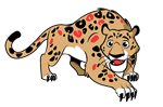 Cartoon jaguar