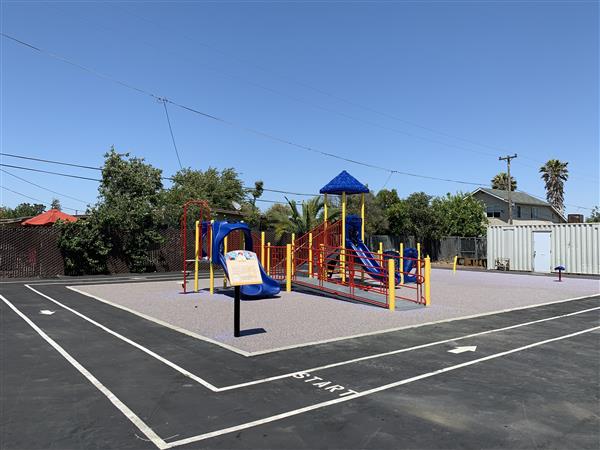 PLAYGROUNDS AFTER construction