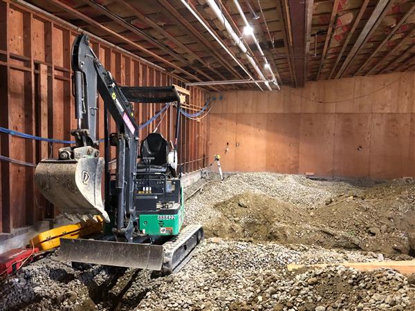 FAIRFIELD HIGH CULINARY REMODEL construction photos