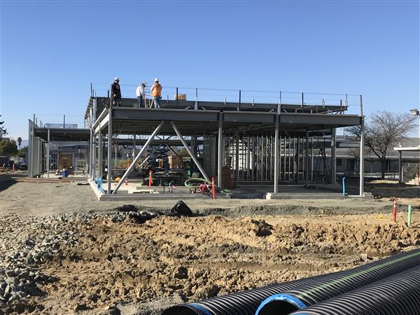 GRANGE construction photos