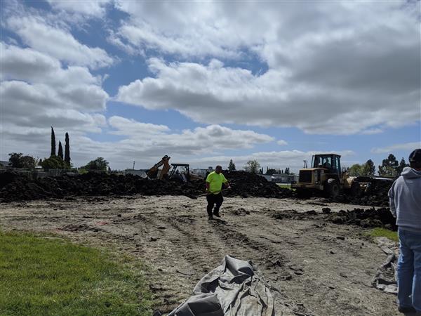 Dover Drop off construction photos