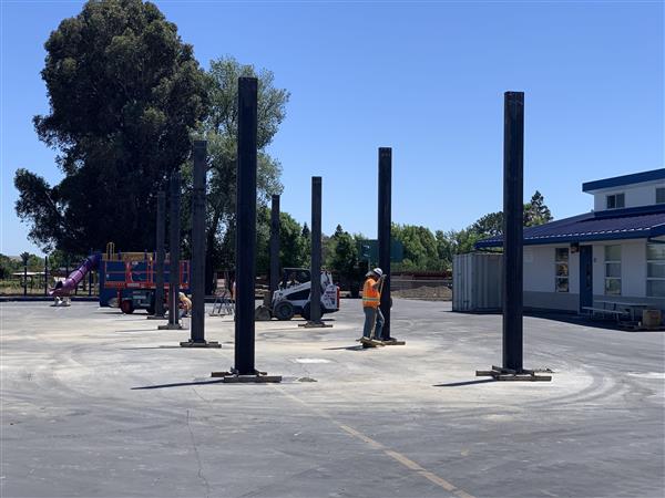 TOLENAS PHASE I construction photos